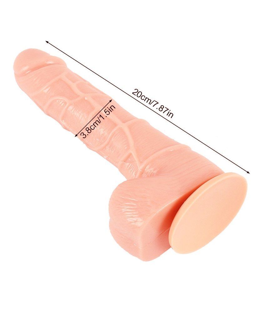 7 Inch Realistic Silicone Dildo With Suction Cup
