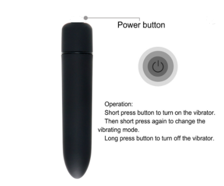 7 Mode Vibrating Bullet With USB Magnetic Recharging