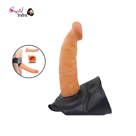 8 Inch Hollow Strap on Harness Dildo