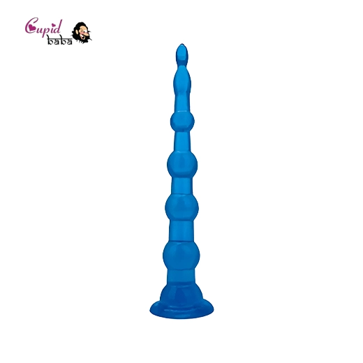 8.5 Inch Anal Beads With Suction Base