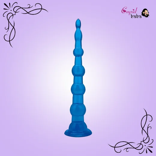8.5 Inch Anal Beads With Suction Base