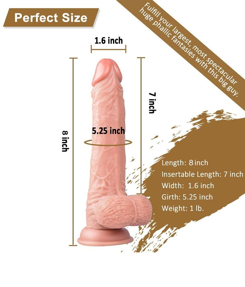 8 inch Perfect Size Strong Dildo