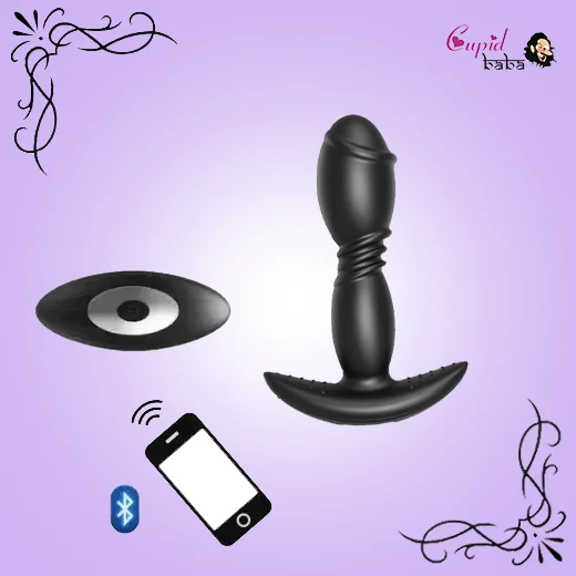 APP Remote Control Rotating Men And Women Prostate Stimulator Anal Vibrator