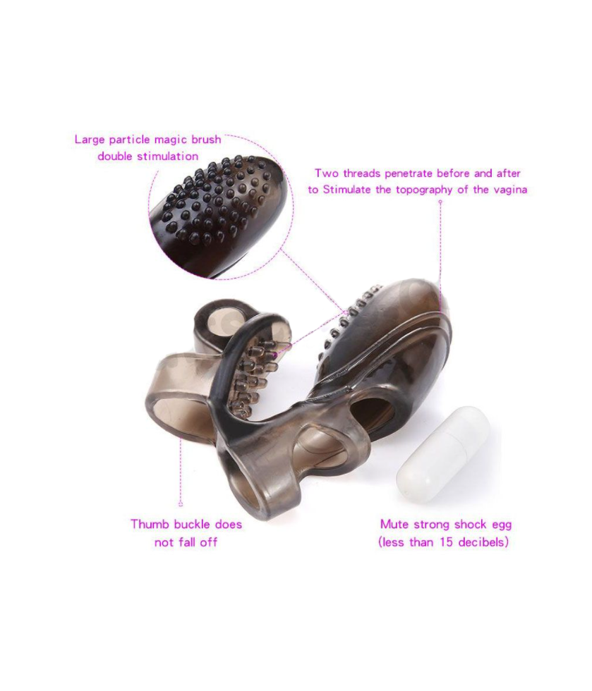 Adult Dancer Finger Massager Vibrator