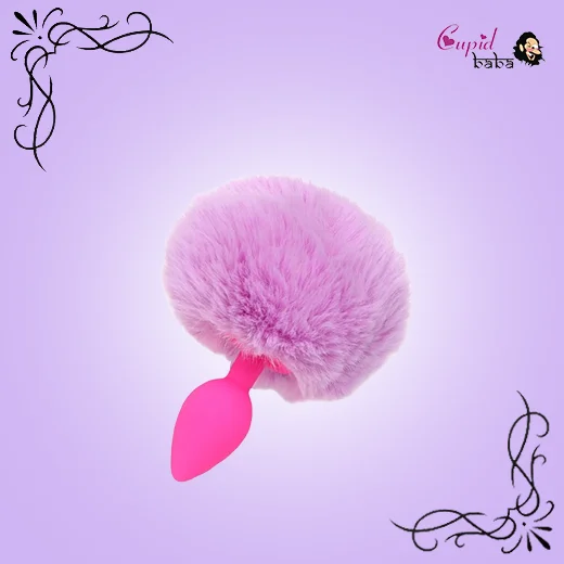 Anal Plug With Rabbit Tail