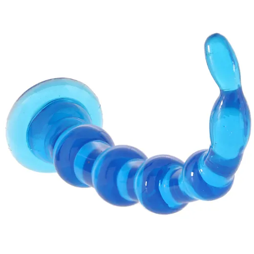 8.5 Inch Anal Beads With Suction Base