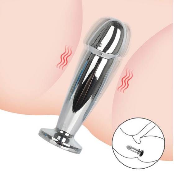 Usb Stainless Steel Anal Vibrators Prostate Masturbator