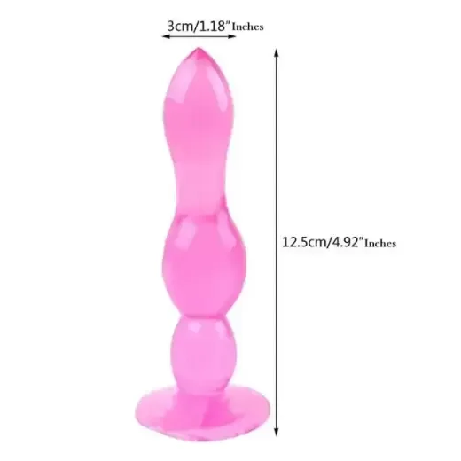 Anal Silicone Butt Plug With Suction Cup