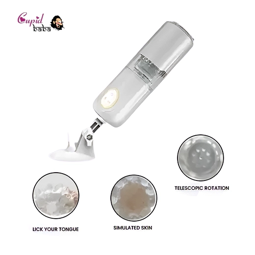 Automatic Piston Telescopic Vagina Real Pussy Male Masturbator Machine For Men