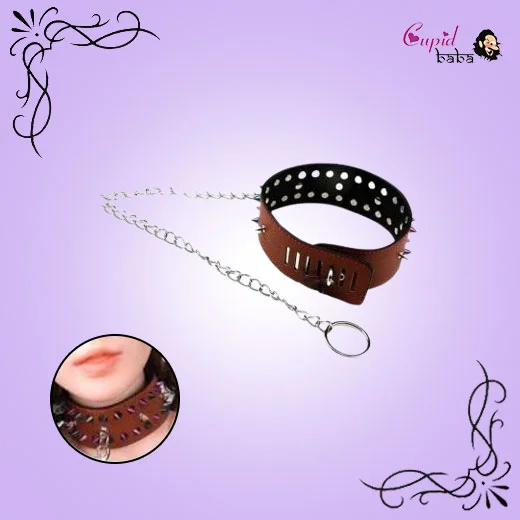 BDSM Collar With Spikes