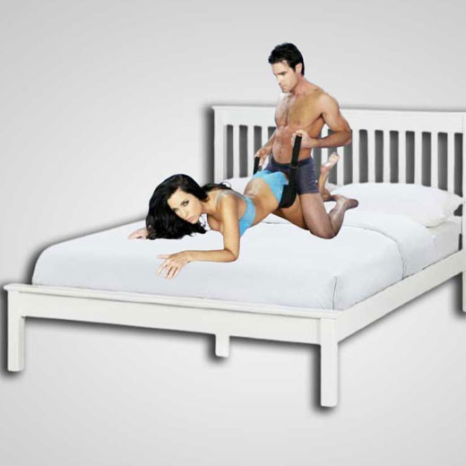 Velvet Restraint Ass Up Doggy Style Position Helper Strap