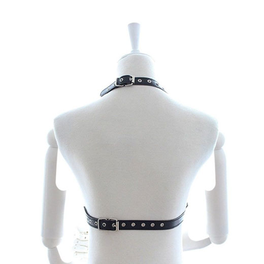 Sexy Cosplay S&M Leather Full Body Fetish Harness Bondage