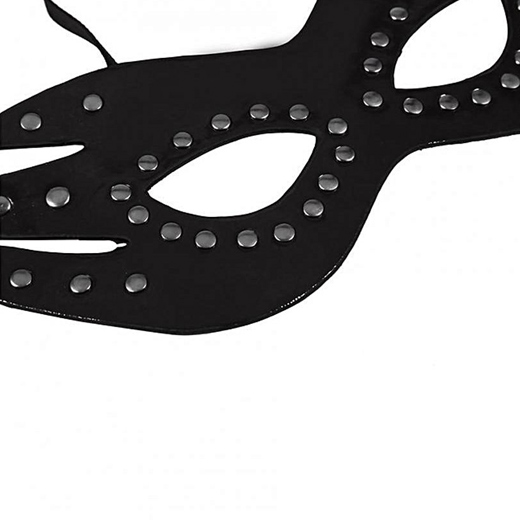 BDSM Leather Cat Eye Mask