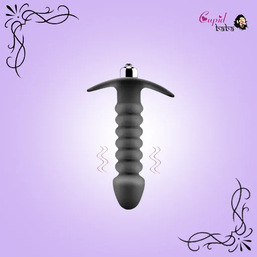 Black Anal Beads Prostate Massager