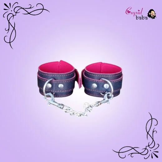 Black/Red BDSM Handcuff