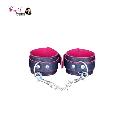 Black/Red BDSM Handcuff