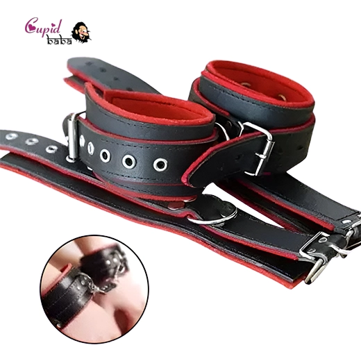 Black/Red Luxury Handcuff