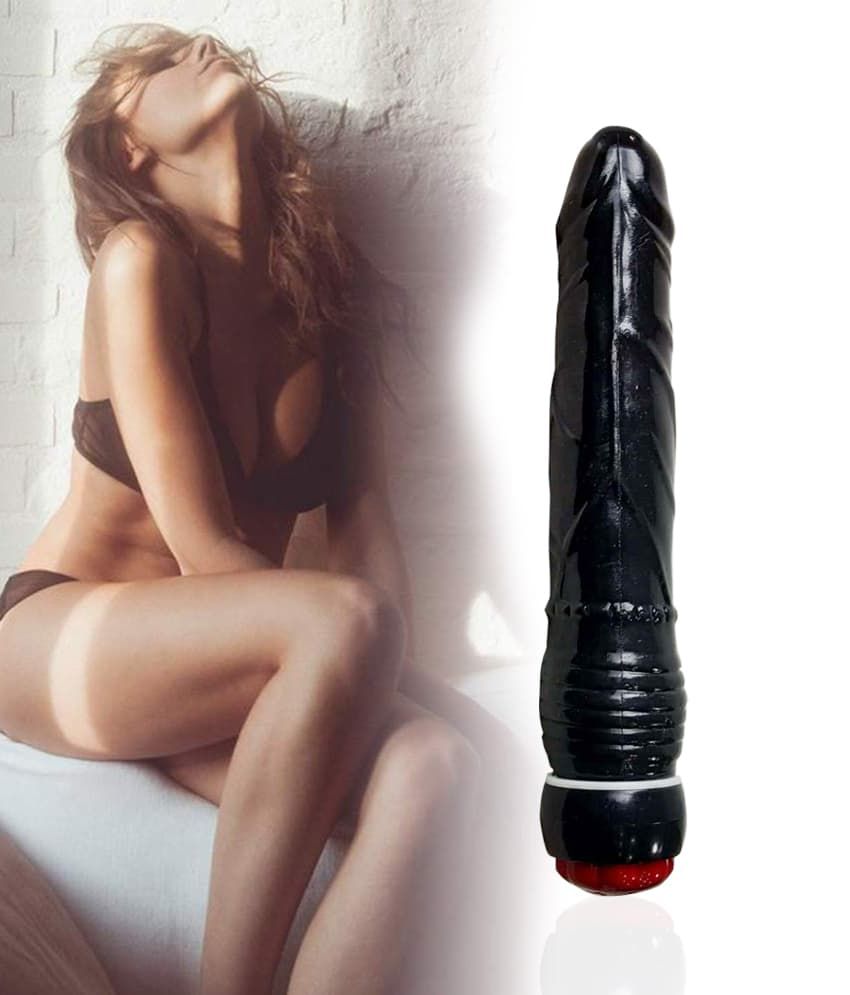 Black Thunderlight Vibrating Dildo