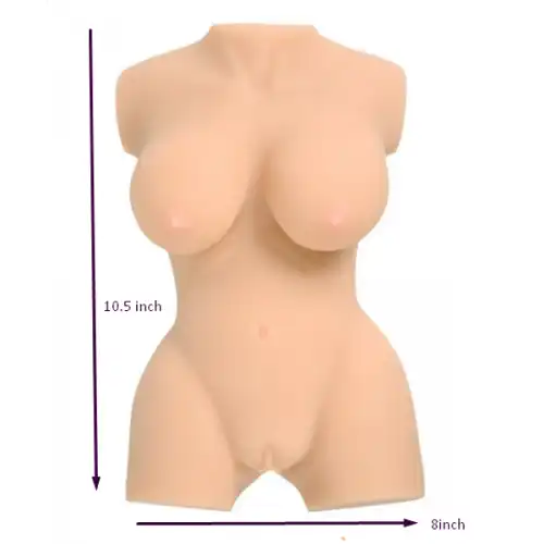 Realistic Body Plum Breast Silicone Doll