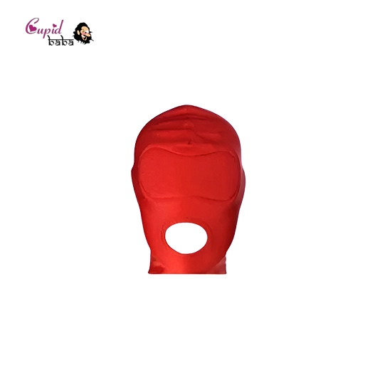 Bondage BDSM Hood Fetish Locking Open Mouth Mask