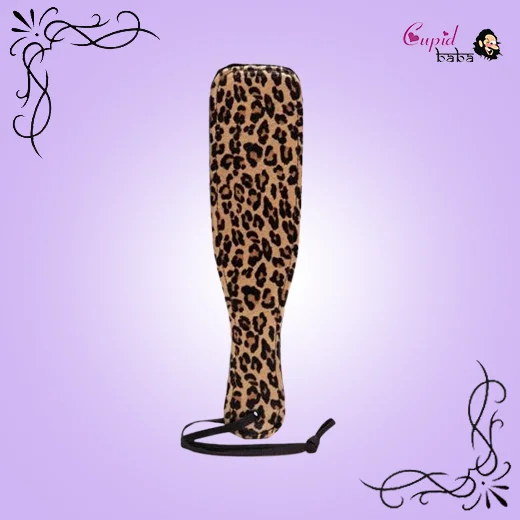 Bondage Boutique Leopard Print Small Paddle