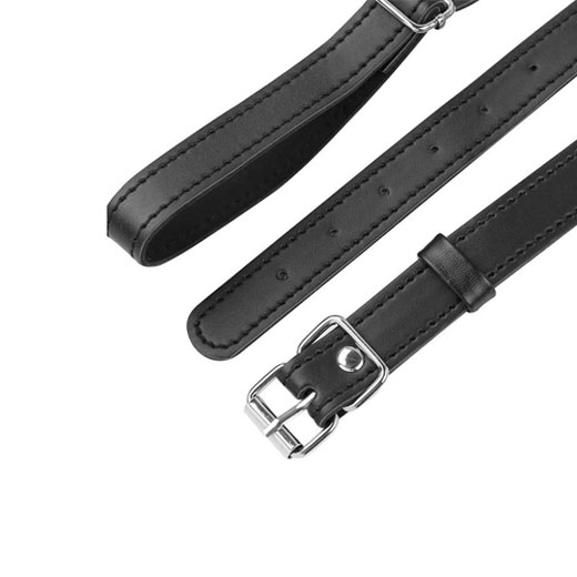 Bondage Women Sexy Black Bodysuit Belt Chastity