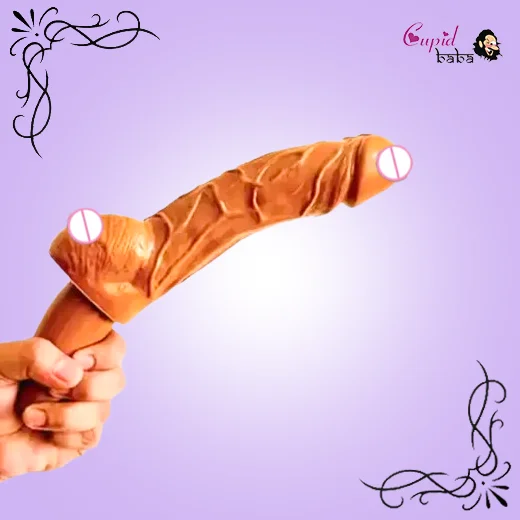 Brown Dildo With Handle