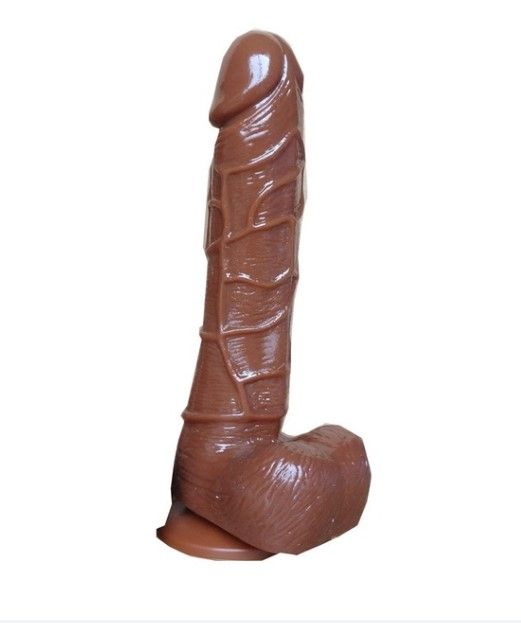 Brown 18cm Realistic Dildo