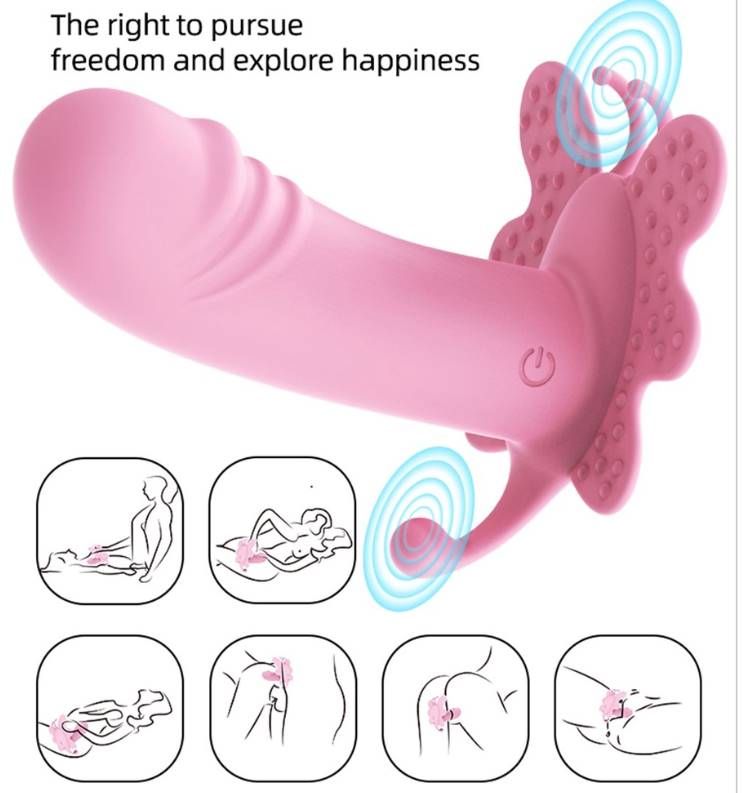 Wireless Butterfly Vibrator Egg For Women