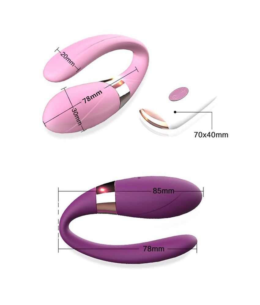 C-Type G Spot Vagina Tighten Vibrator for Woman