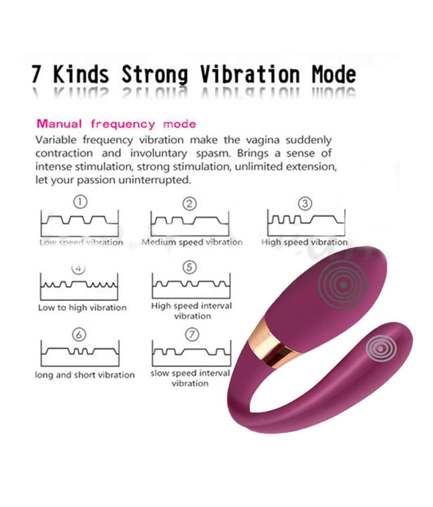 C-Type G Spot Vagina Tighten Vibrator for Woman