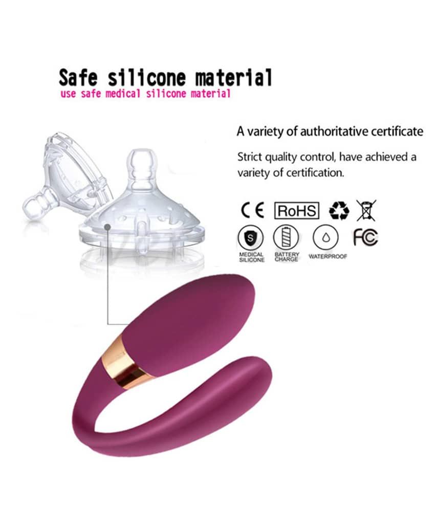 C-Type G Spot Vagina Tighten Vibrator for Woman
