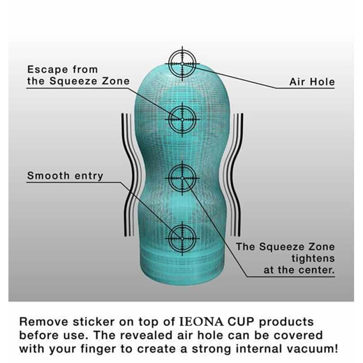 Red Male Masturbator Cup