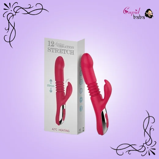 Clit & G-spot Licking Thrusting Chargeable Vibrator