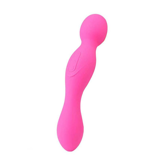 Clitoral Stimulation Dual Head Vibrator Butt Plug Erotic Toy