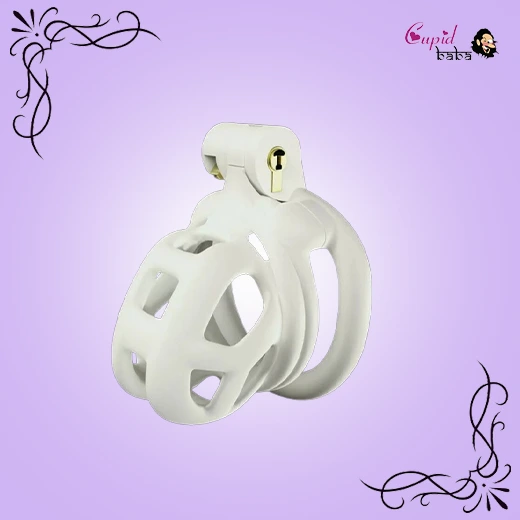 Cobra Male Chastity Device with Adjustable 4 Rings