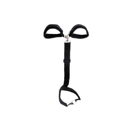 Collar Ring Mouth Gag & Handcuffs Restraints