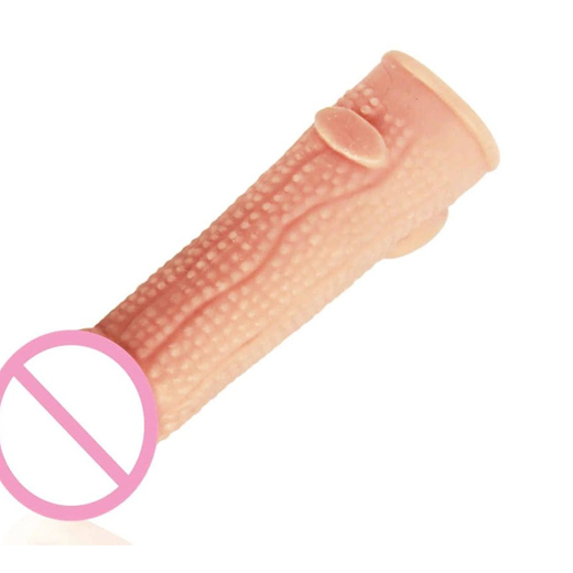Corn Style Reusable Penis Sleeve Extender For Men