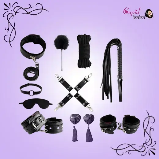 Couple Bondage 10pcs Restraint Set Kit