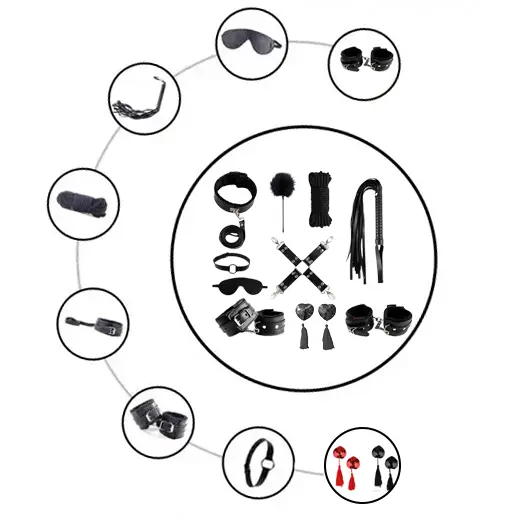 Couple Bondage 10pcs Restraint Set Kit