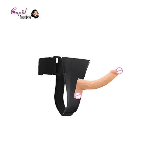Curved 8.5 Inch Strap on Dildo with Balls