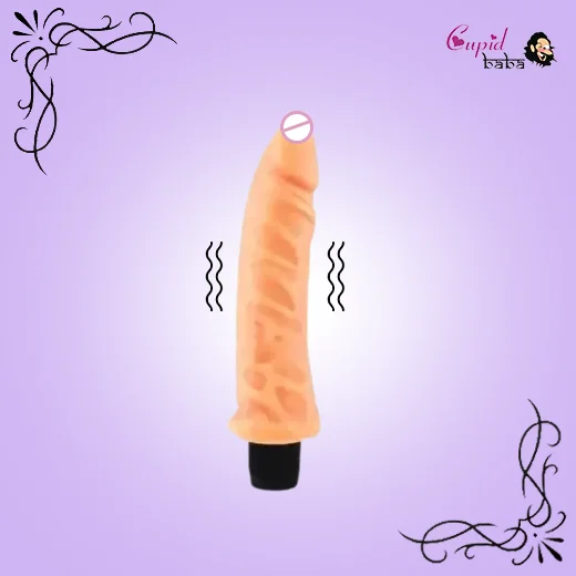 Cyberskin Stud Vibrator Dildo