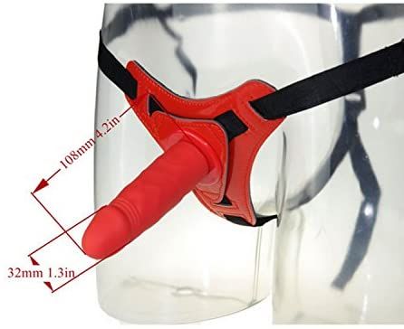 Deep climax Strap On Lesbian Dildo