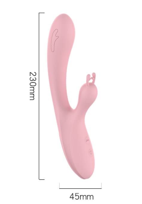 Deer Dual Vibrator G-Spot Clitoris Stimulator