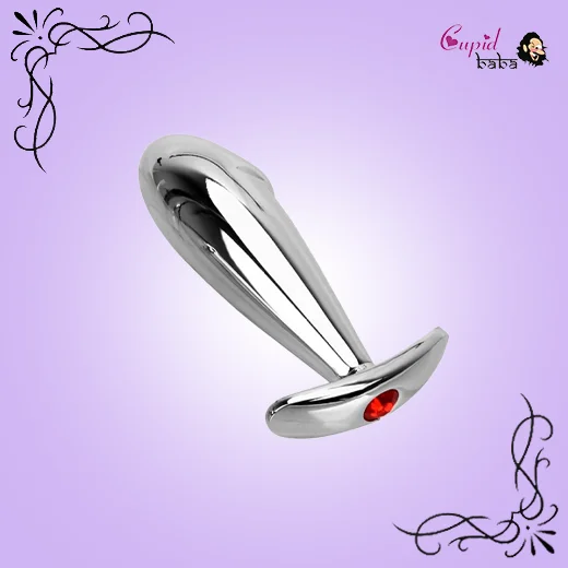 Dildo Shape Metal Butt Plug