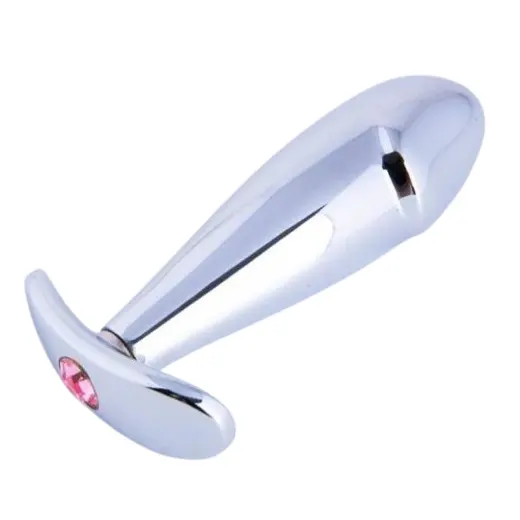 Dildo Shape Metal Butt Plug