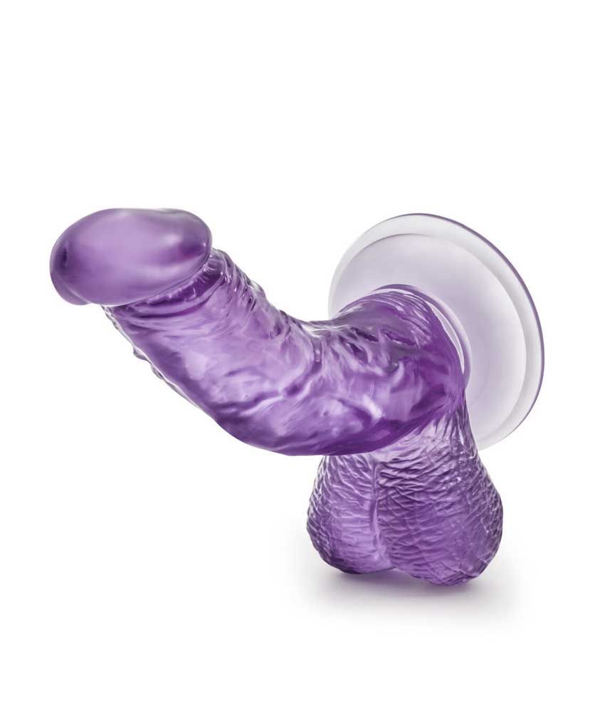 6.5 Blue Strong Suction With Balls Dildo