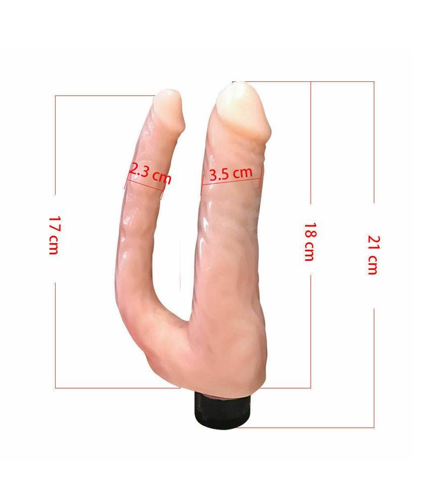 Double Delight Vibrating Dildo