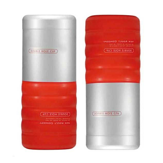 Double Hole Male Masturbator