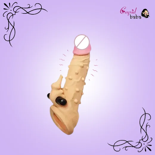 Dragon Vibrating Silicone Reusable Penis Condom Sleeve